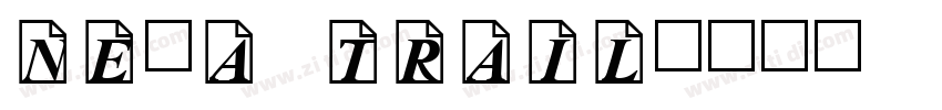 nexa trail字体转换